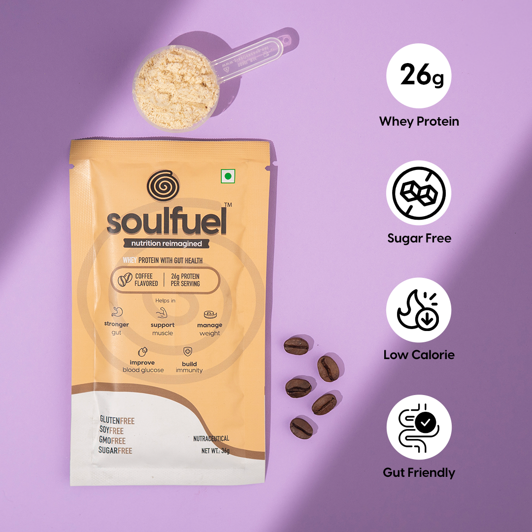 Whey protein single serves