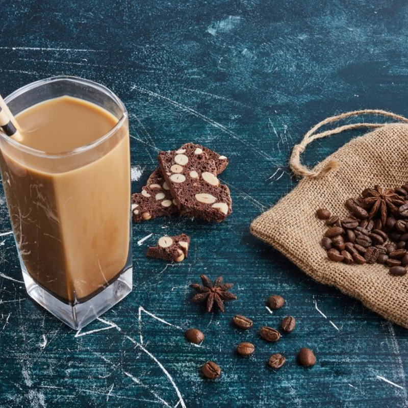 Mocha protein smoothie