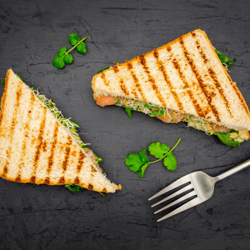 Protein-rich paneer toast
